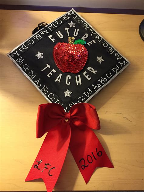 education grad cap ideas